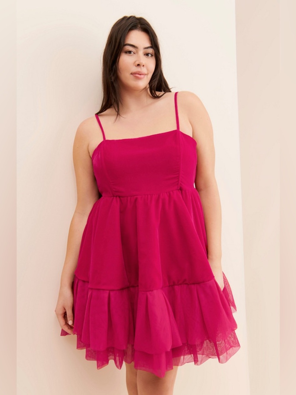 Let me be velvet tulle dress - small